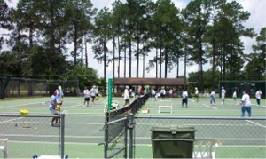 MItchell County is a leading tennis county with a major tournament and tennis pro on staff.