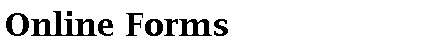 Online Forms