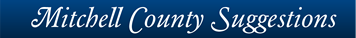Mitchell County Suggestions